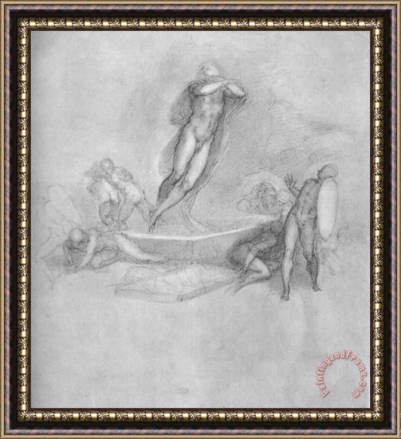 Michelangelo Buonarroti The Resurrection of Christ Framed Print