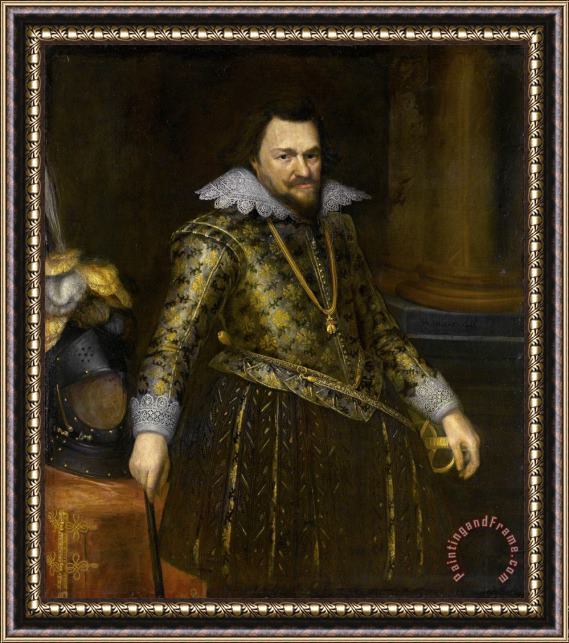 Michiel Jansz. Van Mierevelt Portrait of Prince Philip William of Orange Framed Print