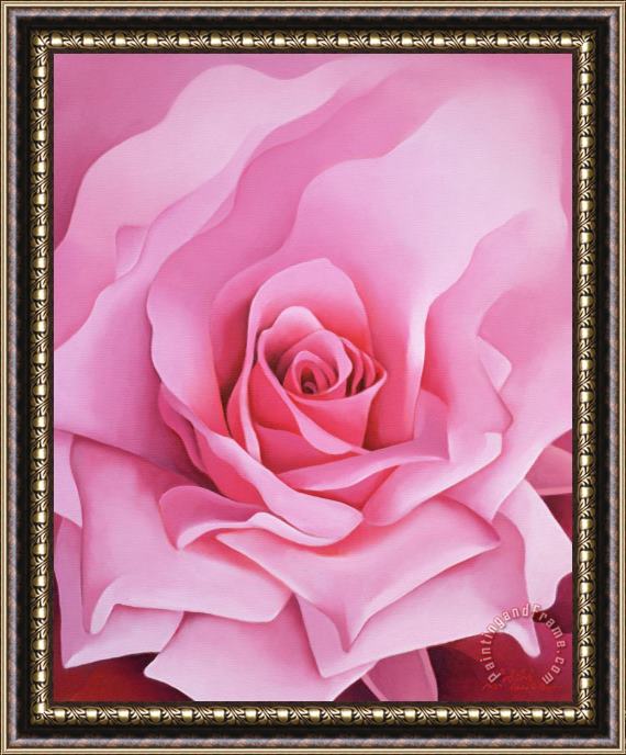 Myung-Bo Sim The Rose Framed Print
