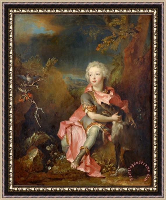 Nicolas de Largilliere Portrait of a Young Nobleman Framed Print