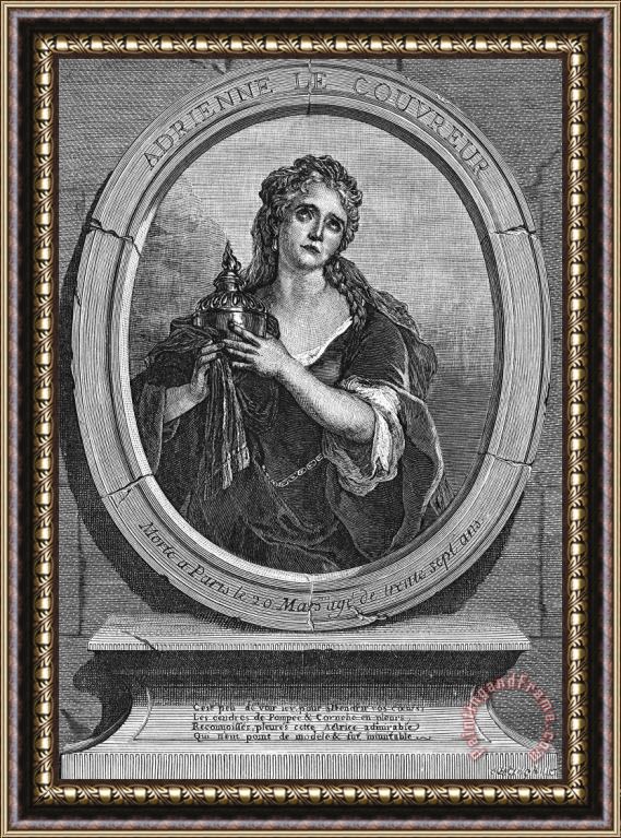 Others Adrienne Lecouvreur Framed Painting