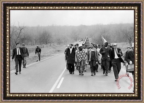 Others Alabama: Civil Rights Framed Painting