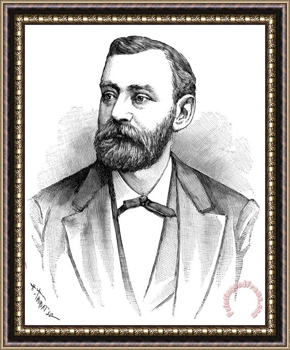 Others Alfred Nobel (1833-1896) Framed Print