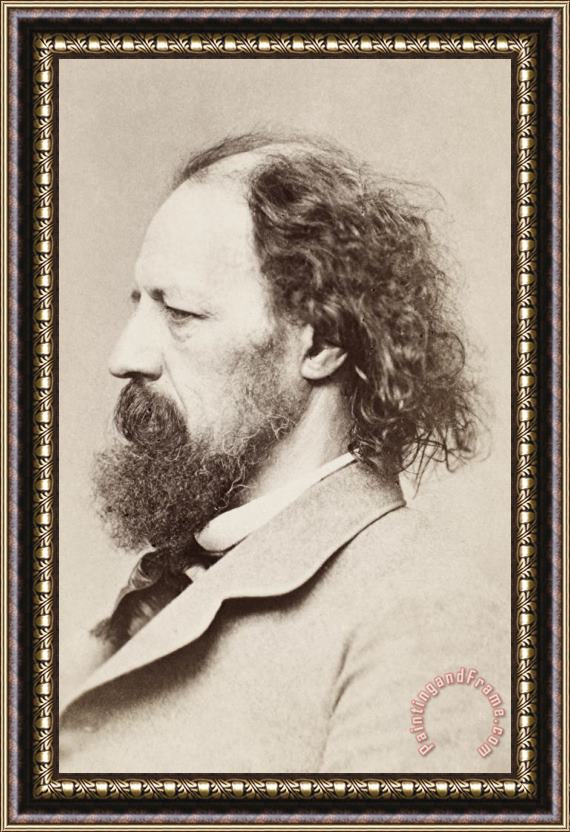 Others Alfred Tennyson (1809-1892) Framed Painting