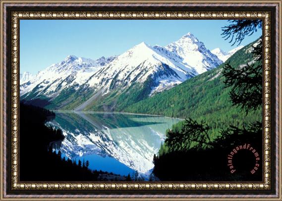 Others Altai Mountains Framed Print