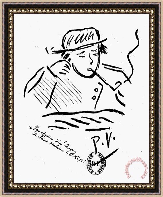 Others Arthur Rimbaud (1854-1891) Framed Print