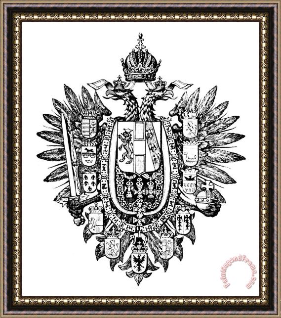 Others Austrian Coat Of Arms Framed Print