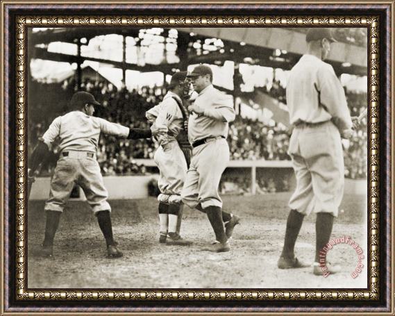 Others Babe Ruth (1895-1948) Framed Painting
