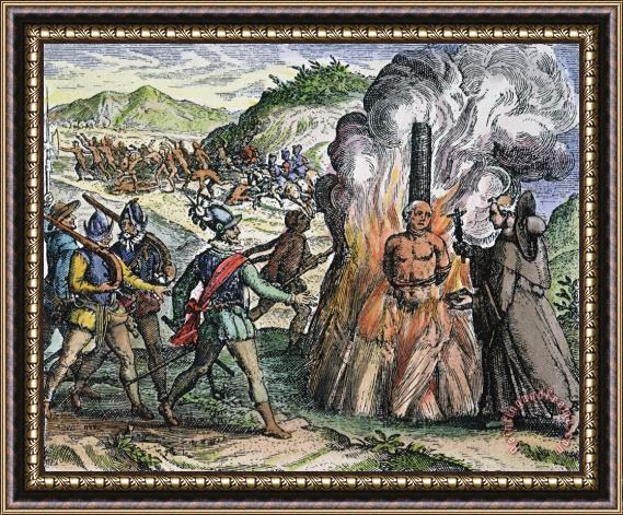Others Bartolome De Las Casas Framed Print