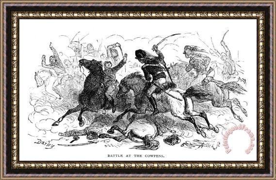 Others Battle Of Cowpens, 1781 Framed Print
