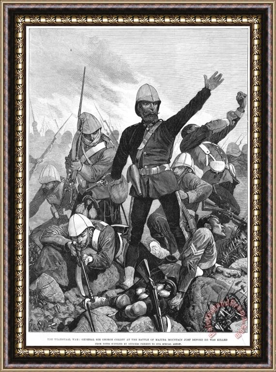 Others Battle Of Majuba, 1881 Framed Print