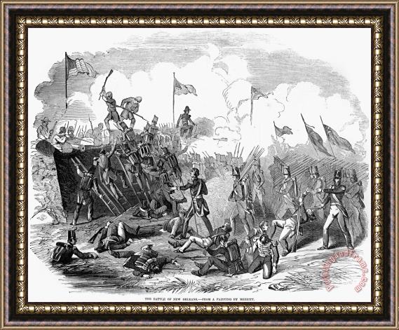 Others Battle Of New Orleans Framed Print