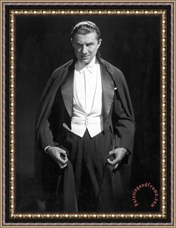 Others Bela Lugosi As Dracula Framed Painting