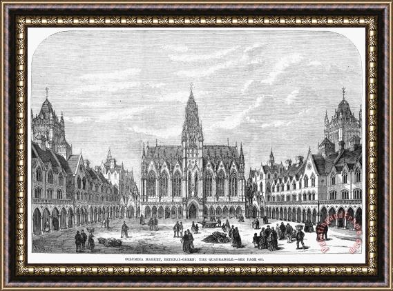 Others Bethnal Green Market, 1869 Framed Print