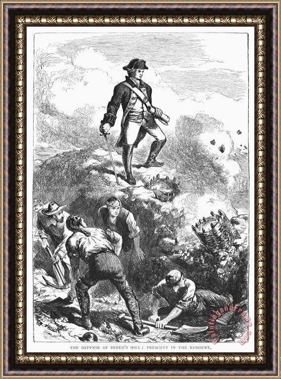 Others Bunker Hill, 1775 Framed Print