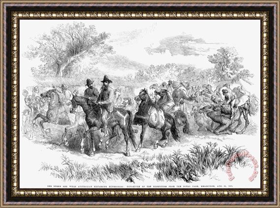 Others Burke & Wills Expedition Framed Print