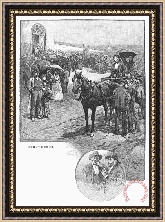 Others Canada: Church, 1883 Framed Print