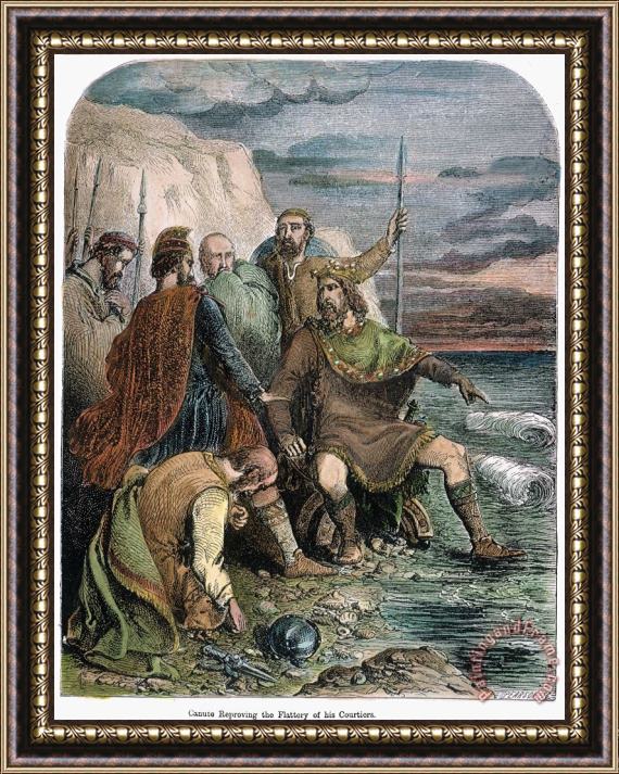 Others CANUTE I (c995-1035) Framed Painting