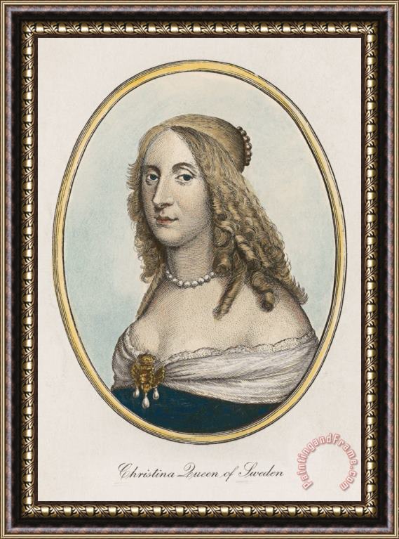Others Christina (1626-1689) Framed Print