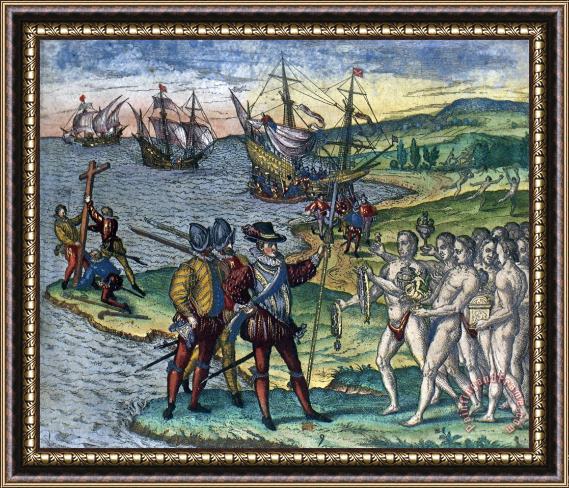 Others Christopher Columbus Framed Print