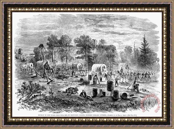 Others Civil War: Bull Run, 1861 Framed Print