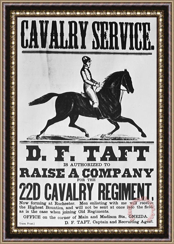 Others Civil War Recruitment Framed Print