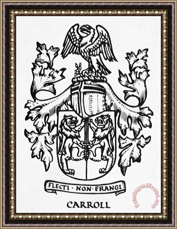 Others Coat Of Arms Framed Print