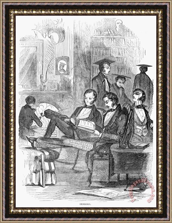 Others College Students, 1857 Framed Painting