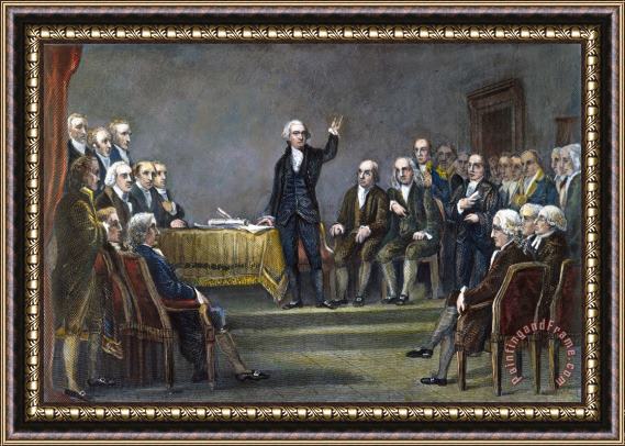 Others Constitutional Convention Framed Painting