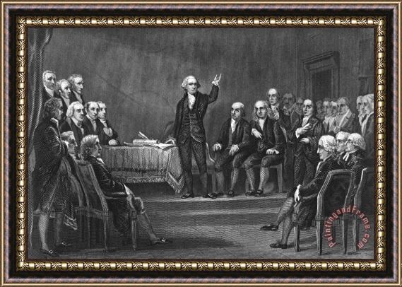 Others Constitutional Convention Framed Painting