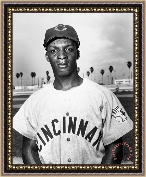 Others Curt Flood (1938- ) Framed Painting
