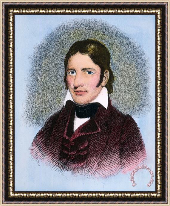 Others Davy Crockett (1786-1836) Framed Print
