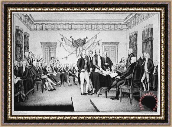 Others Declaration Of Independence Framed Print