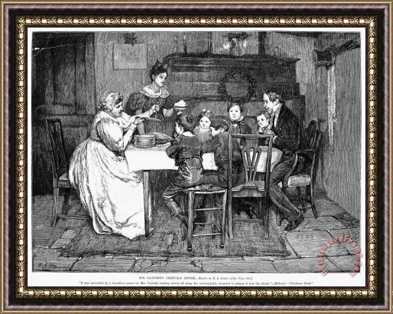 Others Dickens: A Christmas Carol Framed Print