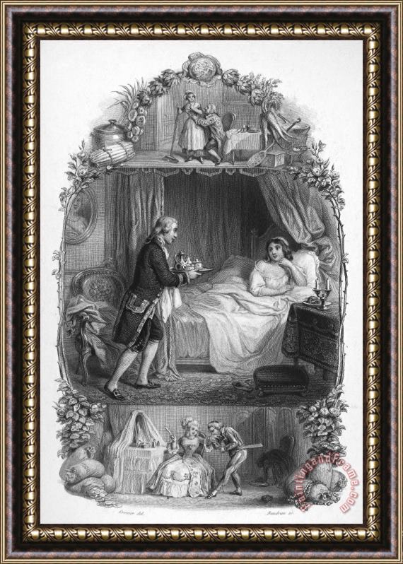 Others DINING, 19th CENTURY Framed Print