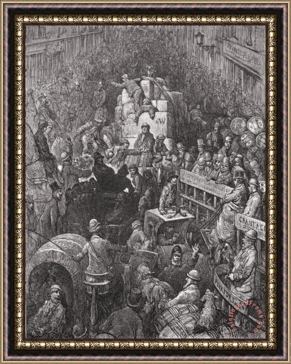 Others Dore: London: 1872 Framed Painting