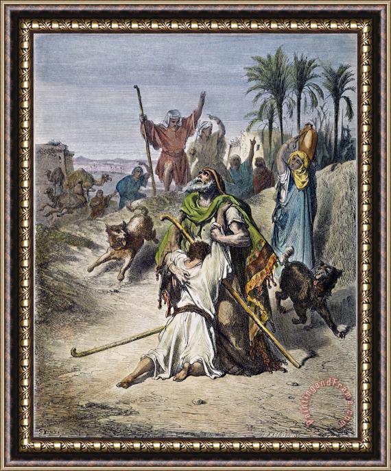 Others Dore: Prodigal Son Framed Painting