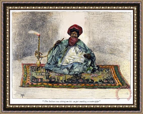Others East Africa: Sultan, 1889 Framed Print