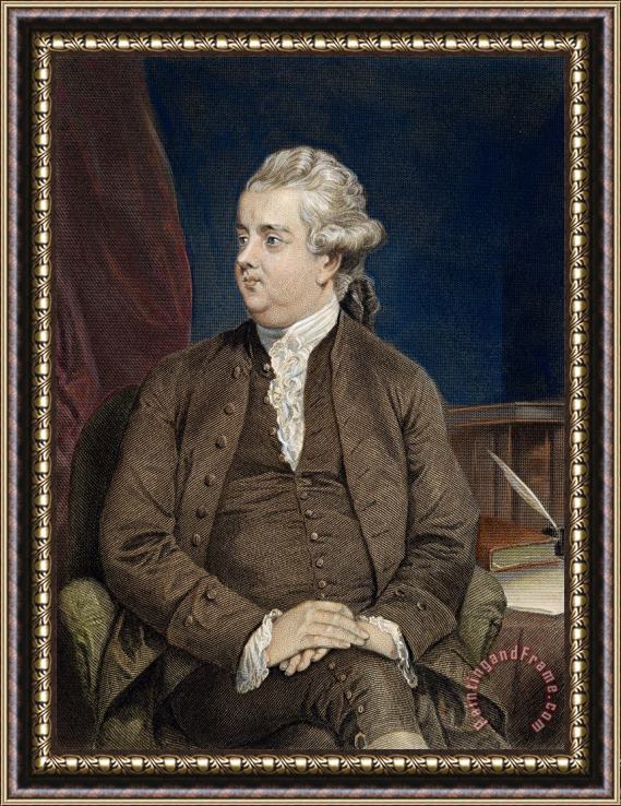 Others Edward Gibbon (1737-1794) Framed Painting