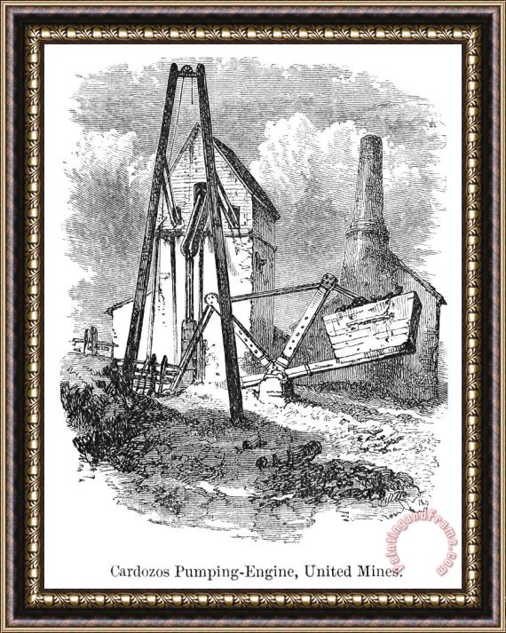Others England: Coal Mining Framed Print
