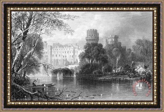 Others England: Warwick Castle Framed Painting