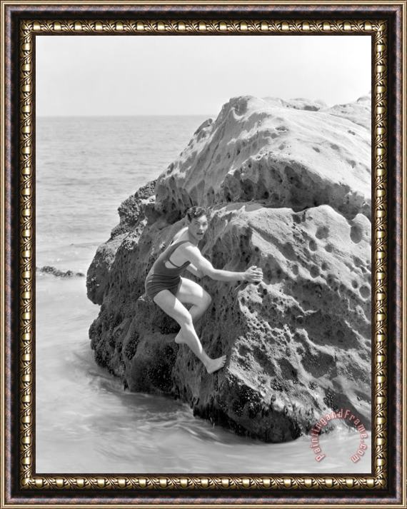 Others Film Still: Beach Framed Print