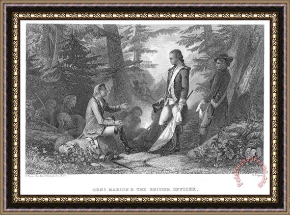 Others Francis Marion (1732 -1795) Framed Print