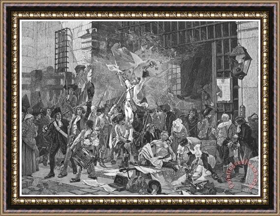 Others French Revolution, 1789 Framed Painting