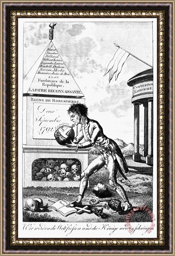Others French Revolution, 1792 Framed Painting