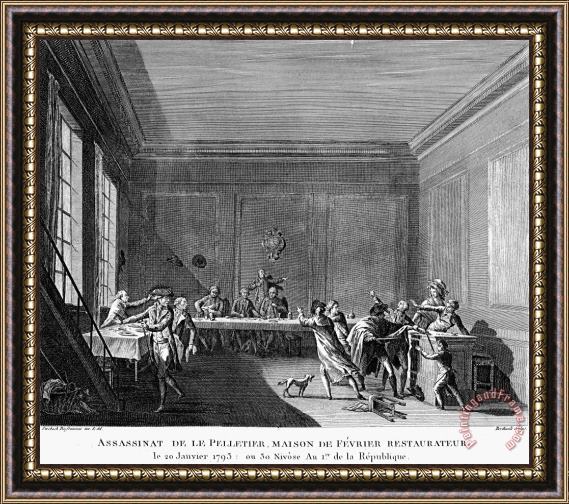 Others French Revolution, 1793 Framed Painting