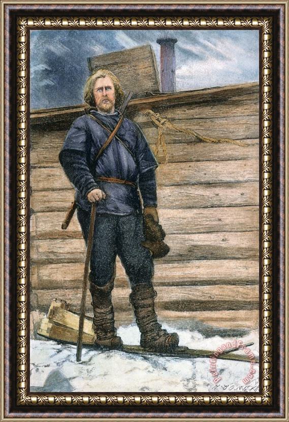 Others Fridtjof Nansen (1861-1930) Framed Painting