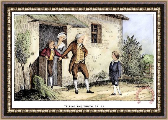 Others George Washington Framed Painting