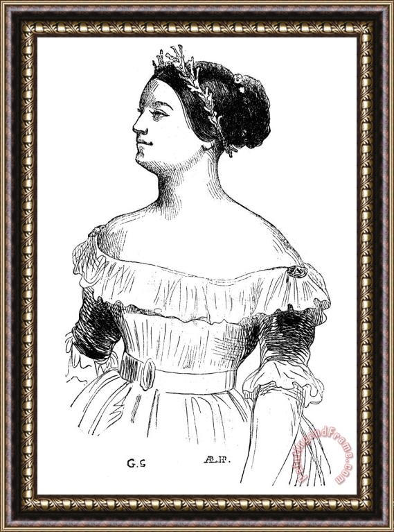 Others Giulia Grisi (1811-1869) Framed Print