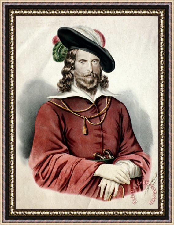 Others Giuseppe Garibaldi Framed Painting